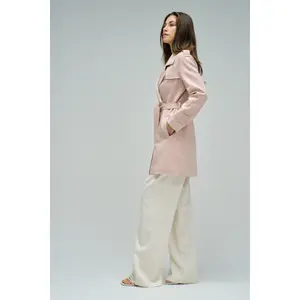 Damen Wildledermantel Salsa Jeans Trench image-3