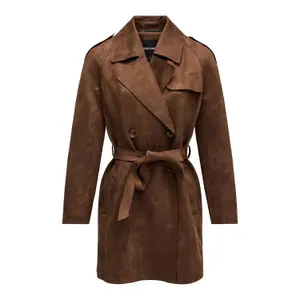 Trench Effekt Wildleder Damen Salsa Jeans