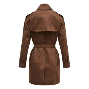 Trench Effekt Wildleder Damen Salsa Jeans image-1