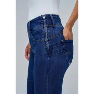 Bootcut Jeans Geheim Silhouet Dames Salsa Jeans push image-3