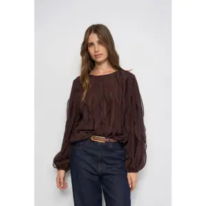 Volantbluse für Damen Salsa Jeans image-4