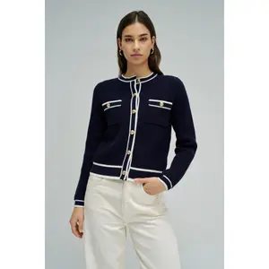 Cardigan with Gold Buttons Women's Salsa Jeans image-1
