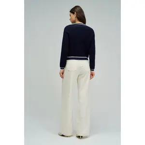 Cardigan with Gold Buttons Women's Salsa Jeans image-3