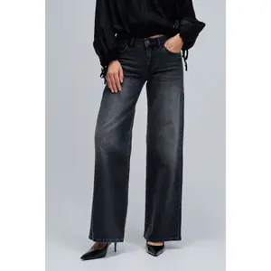 Women's Low Rise Wide Leg Jeans Salsa Jeans image-1