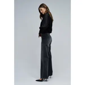 Women's Low Rise Wide Leg Jeans Salsa Jeans image-2