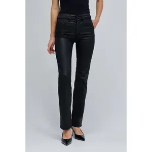 Women's Coated Straight Jeans Salsa Jeans Secret Push In image-1