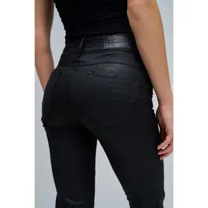Women's Coated Straight Jeans Salsa Jeans Secret Push In image-3