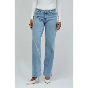 Women's Low Rise Straight Jeans Salsa Jeans image-1