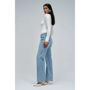 Women's Low Rise Straight Jeans Salsa Jeans image-2