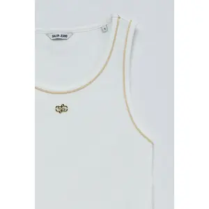 Lurex Tank Top Women Salsa Jeans Basic image-4