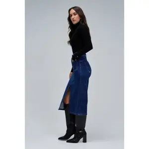 Denim Skirt with Pockets Women Salsa Jeans Secret image-3