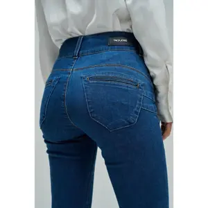 Womens Flare Chino Jeans Salsa Jeans Secret Push In image-4