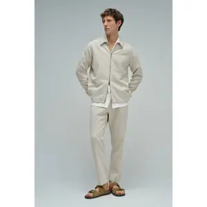 Linen jogging trousers Salsa Jeans image-1