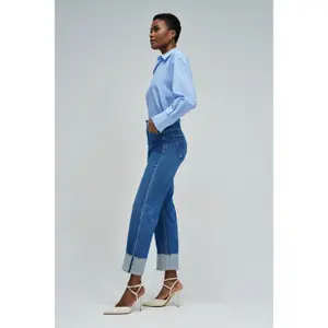 Women's Straight Push In Jeans Salsa Jeans Faith image-2
