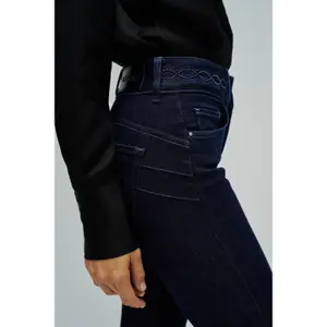 Women's Skinny Crop Jeans Salsa Jeans Secret Push In image-3