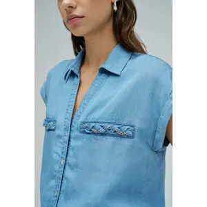 Women's blouse Salsa Jeans Lightdenim image-3