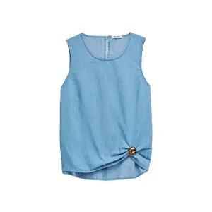 Linen Tank Top Salsa Jeans image-0
