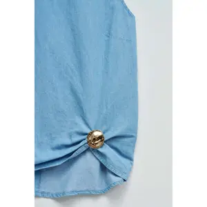 Linen Tank Top Salsa Jeans image-4