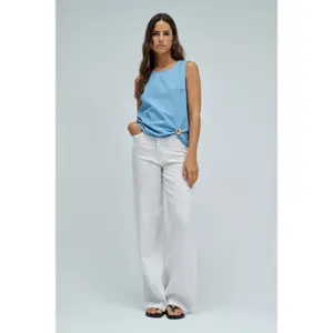 Linen Tank Top Salsa Jeans image-1