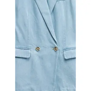 Light Denim Blazer Women Salsa Jeans image-4