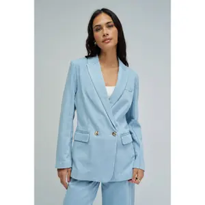 Light Denim Blazer Women Salsa Jeans image-1
