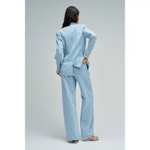 Light Denim Blazer Women Salsa Jeans image-2