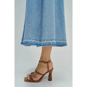 Denim skirt for women Salsa Jeans Midi image-3