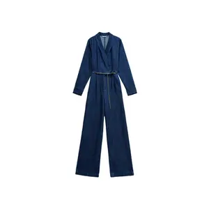 Wide Leg Jumpsuit for Women Salsa Jeans Lightdenim image-0