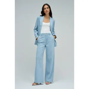 Wide Leg Chino Jeans Women Salsa Jeans image-1