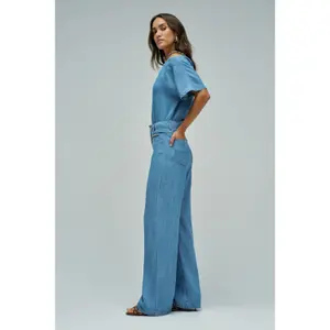 Women's Wide Leg Jeans Salsa Jeans Lightdenim image-3