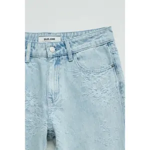 Women's Straight Jacquard Jeans Salsa Jeans image-4