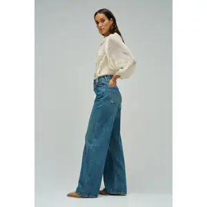 Wide Leg Women's Jeans Salsa Jeans image-3