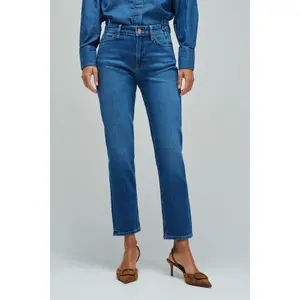 Women's Cropped Slim Jeans Salsa Jeans True image-1