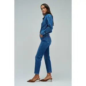 Women's Cropped Slim Jeans Salsa Jeans True image-3