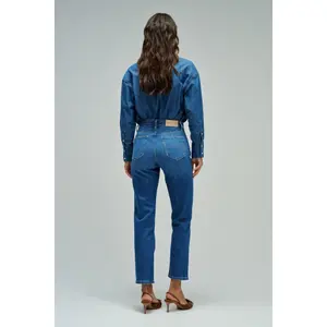 Women's Cropped Slim Jeans Salsa Jeans True image-2