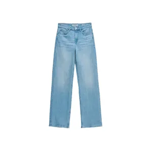 Women's Straight Jeans with Belt Loop Salsa Jeans True image-0