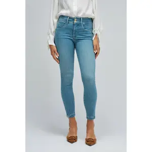 Women's Skinny Crop Jeans Salsa Jeans Secret Push In image-1