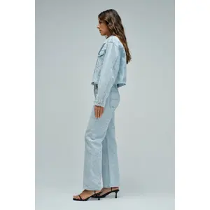 Women's Jacquard Denim Jacket Salsa Jeans image-2