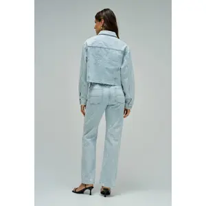 Women's Jacquard Denim Jacket Salsa Jeans image-3