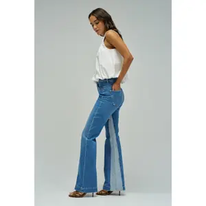 Womens Push In Flare Jeans Salsa Jeans Faith image-2