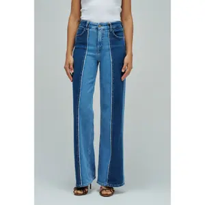 Women's Five-Pocket Wide Leg Jeans Salsa Jeans Faith image-1