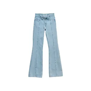 Womens Push In Flare Jeans Salsa Jeans Faith image-0