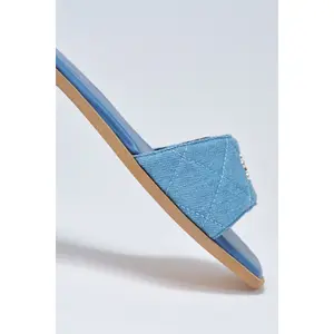 Denim Mules with Logo Women Salsa Jeans image-4