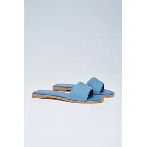 Denim Mules with Logo Women Salsa Jeans image-1