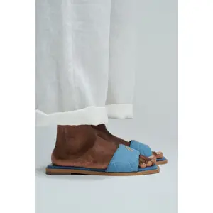 Denim Mules with Logo Women Salsa Jeans image-2
