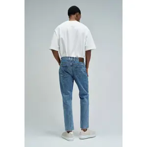 Tapered Jeans with Belt Loops Salsa Jeans image-2