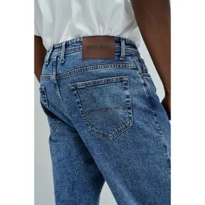 Tapered Jeans with Belt Loops Salsa Jeans image-3