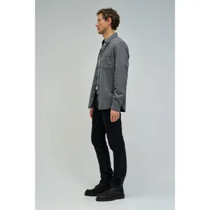 Light Denim Long Sleeve Shirt Salsa Jeans image-3