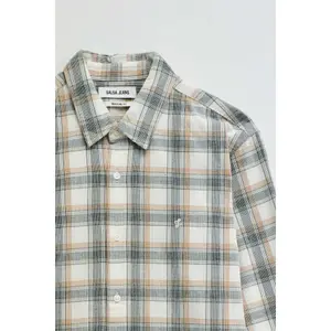 Checkered Corduroy Long Sleeve Shirt Salsa Jeans image-4