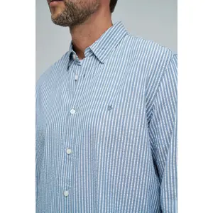 Striped long-sleeve shirt Salsa Jeans image-3